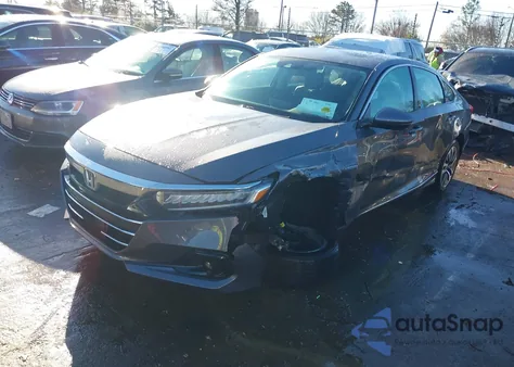 2021 Honda Accord Hybrid Ex-L из США, поврежденный, VIN 1HGCV3F52MA011330